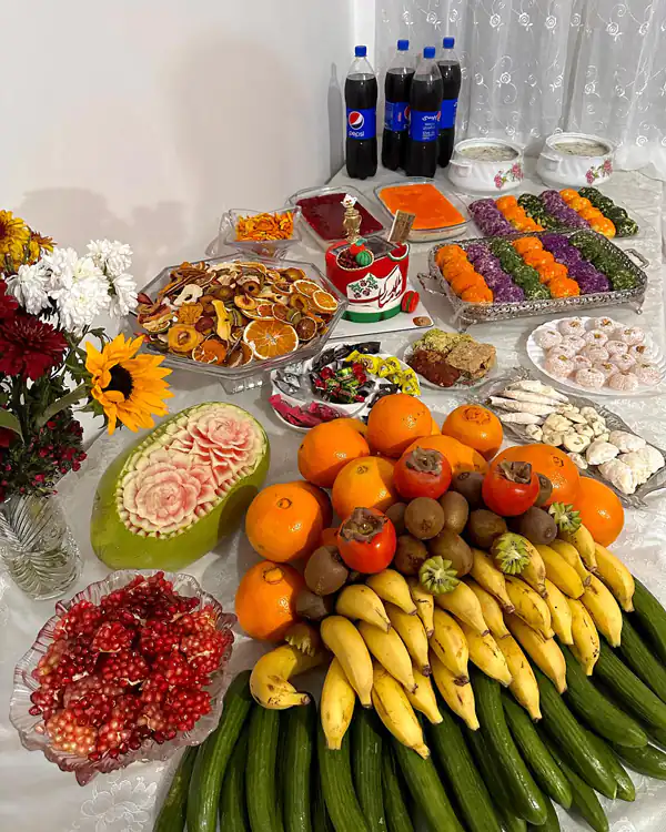 ایده شب یلدا ساده