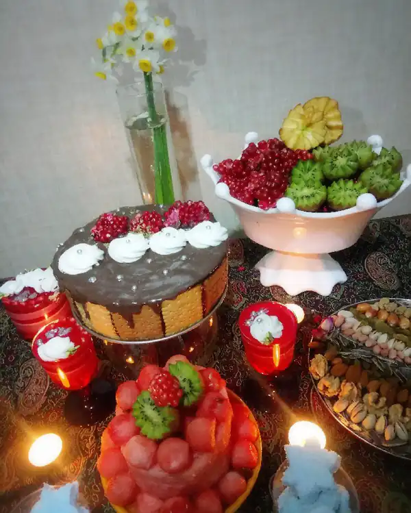 ایده شب یلدا ساده