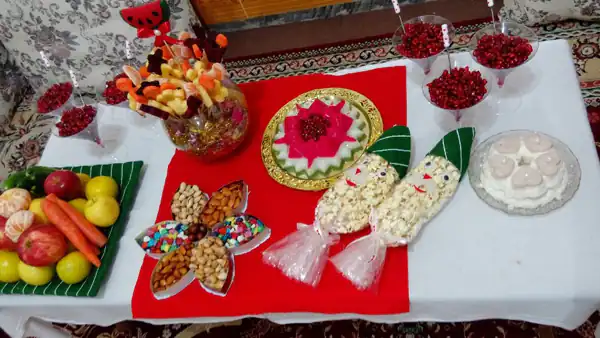 ایده شب یلدا ساده