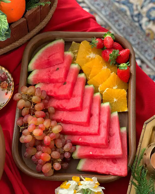 جدیدترین تزیین هندوانه شب یلدا