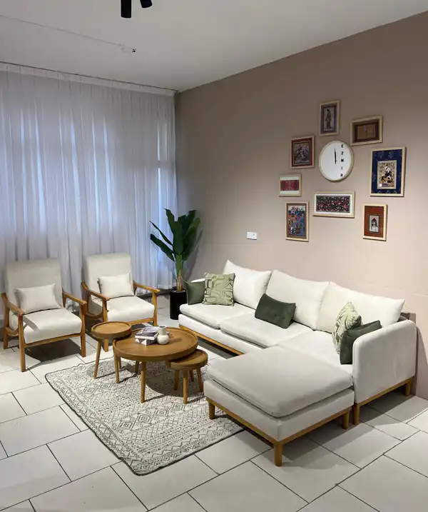چیدمان مبل راحتی