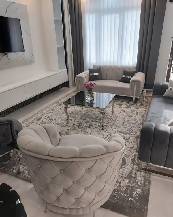 چیدمان مبل راحتی