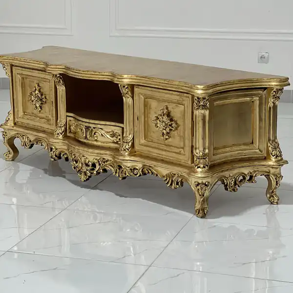 مدل میز تلویزیون چوبی